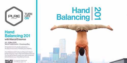 Hand Balancing 201 with Marcel Erasmus