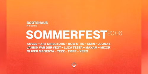 Bootshaus Sommerfest!