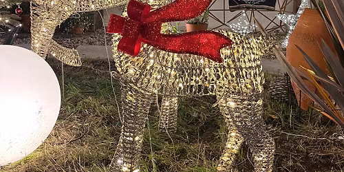 Rooftop coffee shop serving mulled wine and mince pies!