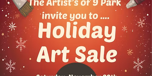 Holiday Art Sale Extravaganza at 9 Park Street in Bath