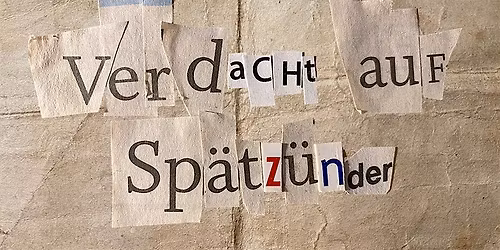 Lesung: \u201eVerdacht auf Sp\u00e4tz\u00fcnder\u201c