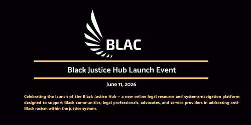 The Black Justice Hub Launch