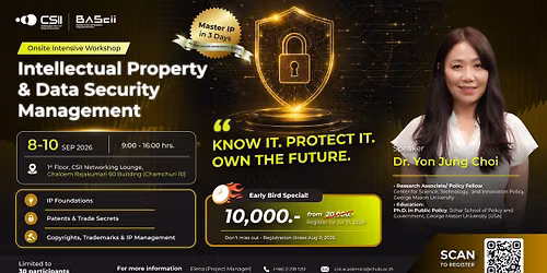 Intellectual Property & Data Security Management Workshop