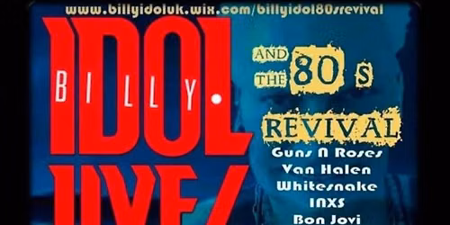 Paul Featherstone as BILLY IDOL \ud83c\udfa4