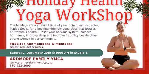 FREE Holiday Health Yoga WorkShop