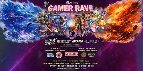 6\/04 GAMER RAVE! @ MUNCHIE'S FORT LAUDERDALE
