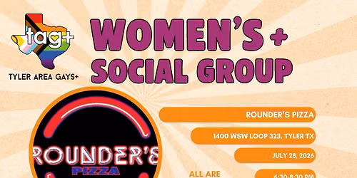 TAG+ Women's Social Group Dinner
