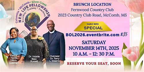 Breath of Life Brunch 2026 * 30th Celebration!