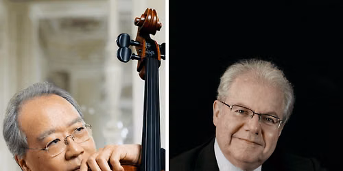 Emanuel Ax and Yo-Yo Ma at Mortensen Hall at The Bushnell