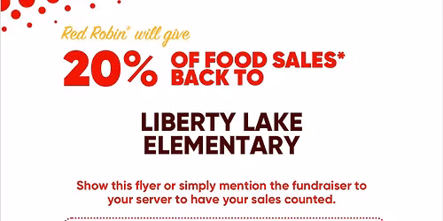 LLE PTSA Red Robin Fundraiser