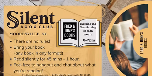 Fred & June's Presents: Silent Book Club