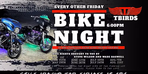 Bike Night Every Other Friday