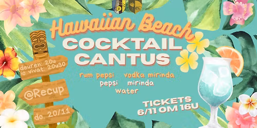 Hawaiian Beach Cocktailcantus