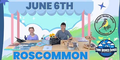 Young Entrepreneurs Take Charge, Running Their Own Booths at Kirtland's Warbler Festival