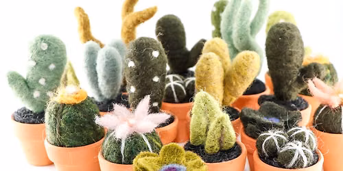 Workshop: Needle Felted Succulents