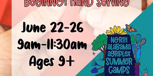 Beginner Hand Sewing Camp