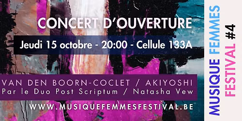 MFF#4 | Concert d'ouverture
