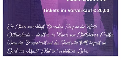 Musical: Dracula meets St\u00f6rtebeker - Kartenvorverkauf hat begonnen!