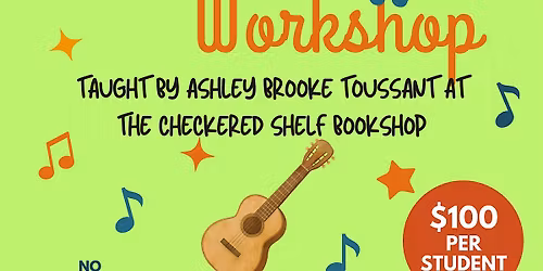 Songwriting for Kids at The Checkered Shelf Bookshop