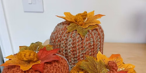Crochet a Pumpkin Class at Abakhan Shrewsbury