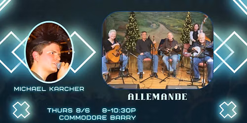 Contra Dance: Michael Karcher calling with Allemande!