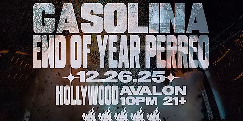 Gasolina Party at Avalon Hollywood