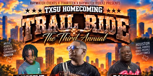 TXSU 3RD ANNUAL HOMECOMING TRAILRIDE