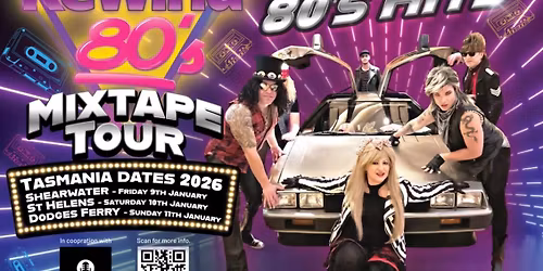 REWIND 80's BAND - DODGES FERRY HOTEL, TASMANIA