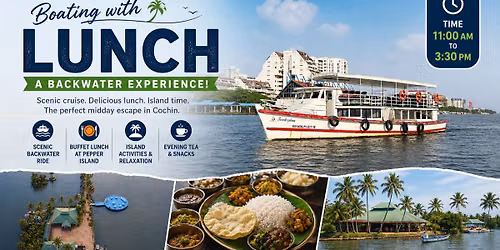 LUNCH CRUISE. — Marine Drive: Kochi