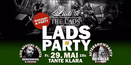 LADS PARTY \ud83e\udd73 Konzert + Geburtstagssause von DJ CALLE & DORI