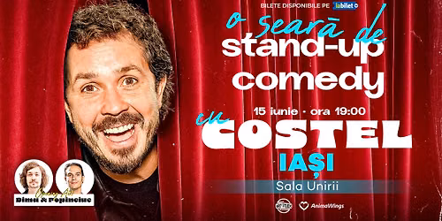 IA\u0218I | O sear\u0103 de stand up comedy cu Costel | Comedy Show