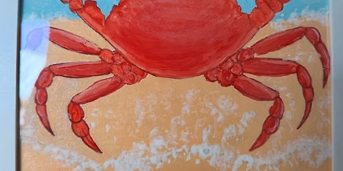 Crab: Acrylic Paint & Sip Workshop