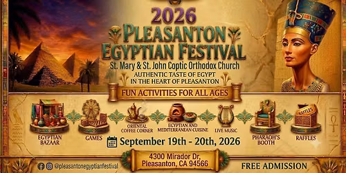 2026 Pleasanton Egyptian Festival