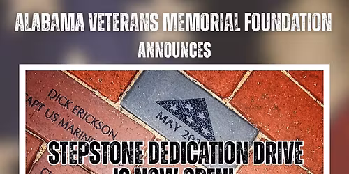 Alabama Veterans Memorial Park StepStone Dedication Ceremony