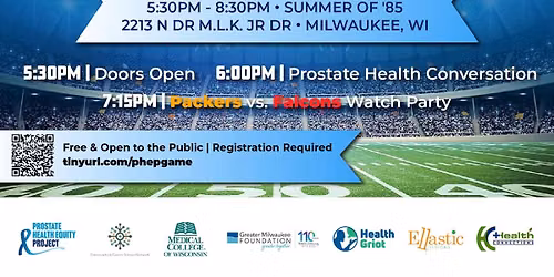 Plan for Life: A Men\u2019s Health Gathering & Watch Party 