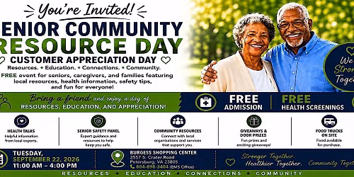 Senior Community Resource & Customer Appreciation Day