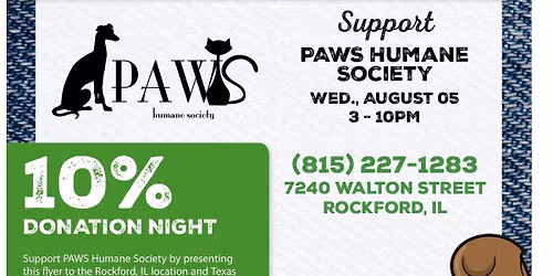 Texas Roadhouse Dine to Donate
