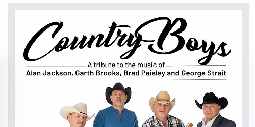 Country Boys - Tribute to Alan Jackson Garth Brooks Brad Paisley & George Strait