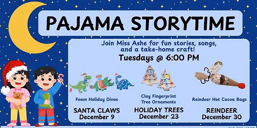 PJ Storytime: Holiday Trees