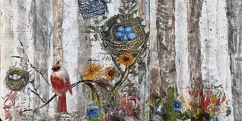 Mixed Media Collage: Magical Forest Workshop