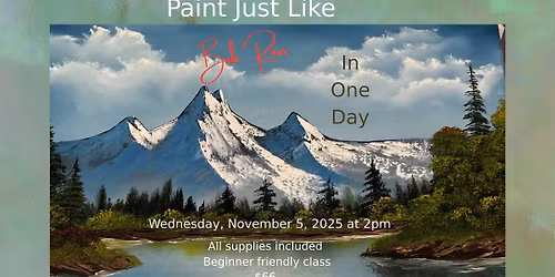 Paint like Bob Ross