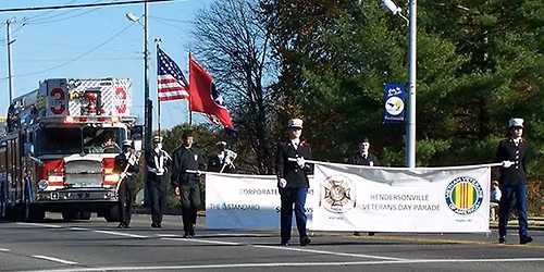 2025 Hendersonville Veterans Day Parade - Contact us to participate.