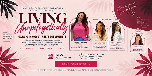 LIVING UNAPOLOGETICALLY