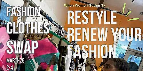 Spring Fashion Clothes Swap