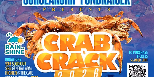 CRAB CRACK 2026 - Scholarship Fundraiser