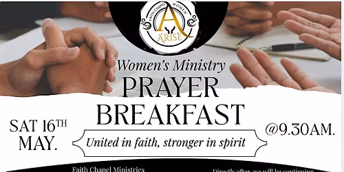 Arise Women\u2019s Prayer Breakfast