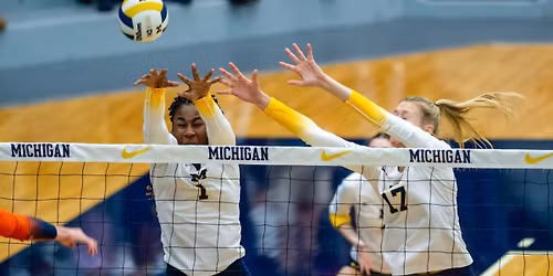 Michigan vs. Michigan State Volleyball Game