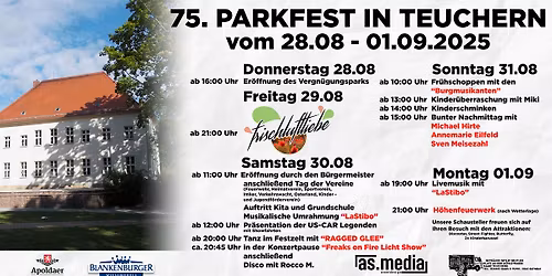 75. Parkfest in Teuchern