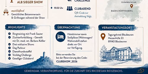 Clubwochenende DZRR e.V. 