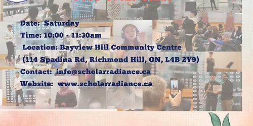 Copy of Scholar Radiance Youth Speech Club